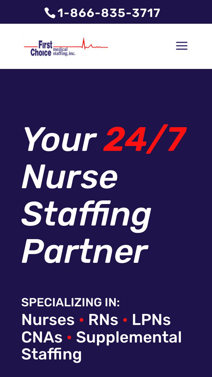 First Choice Medical Staffing Mobile