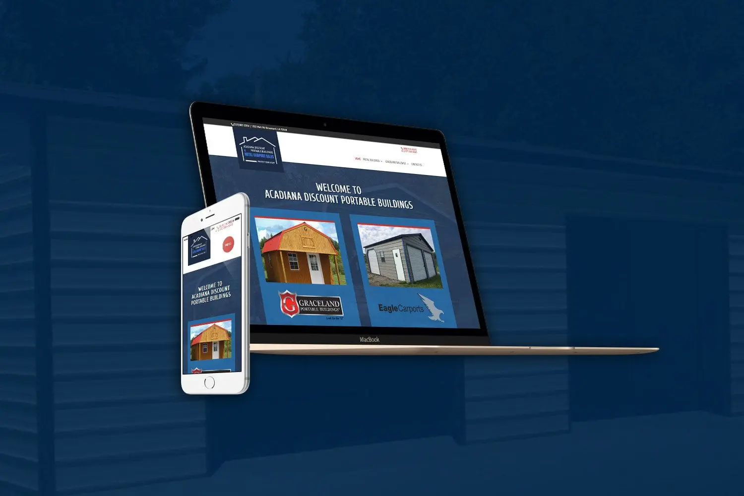 Acadiana Discount Portable Buildings Responsive