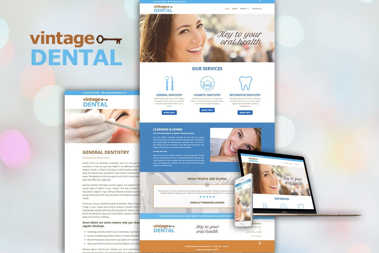 Vintage Dental Mockups
