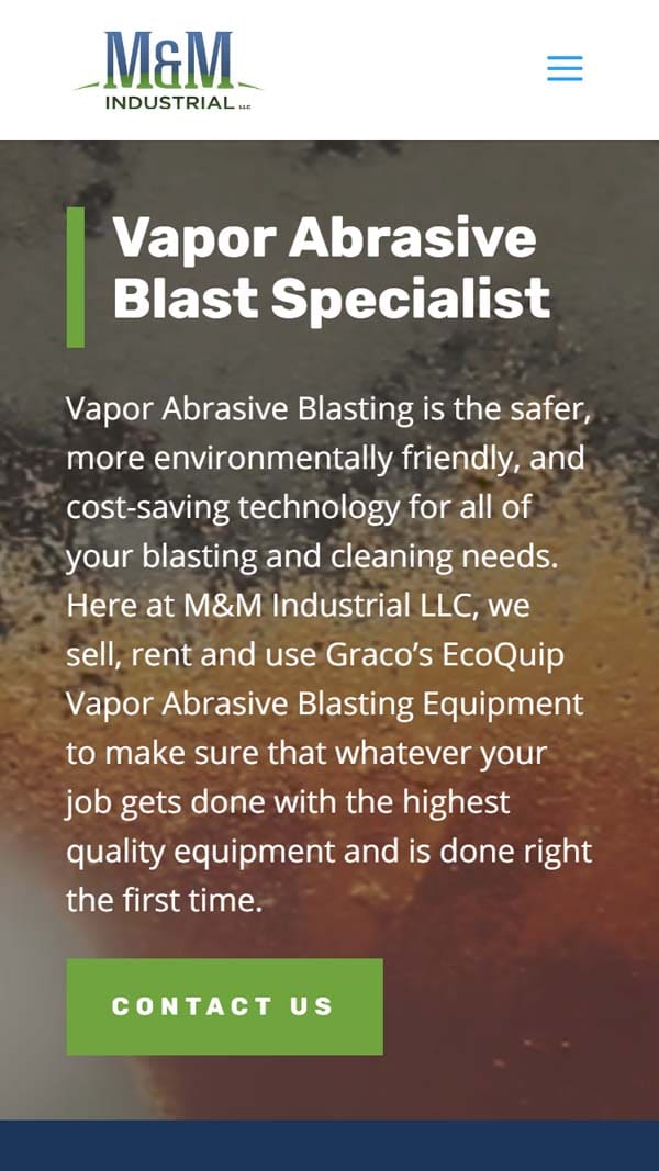 M&M Industrial mobile design