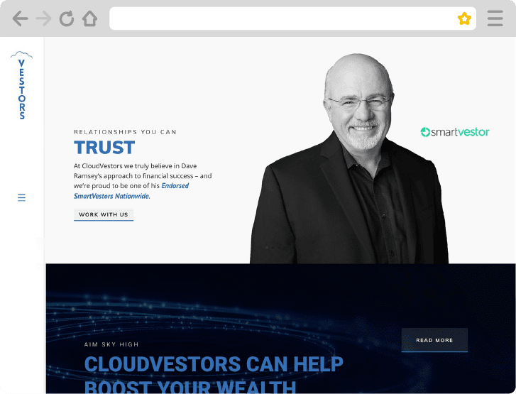 Cloudvestors Website A Small Business Website Design Project By Comit Developers