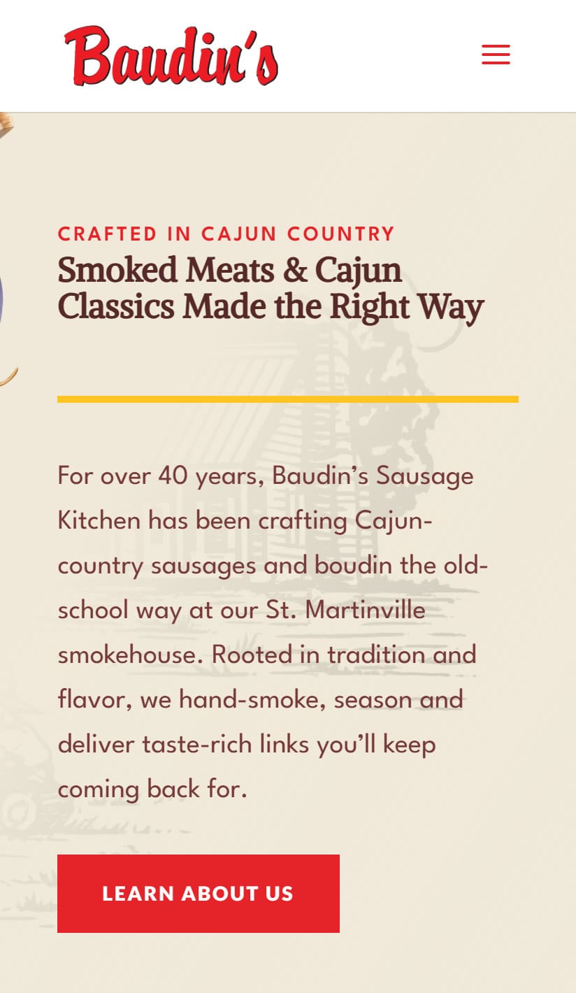 Baudins Mobile Mockup